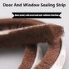 Weather Stripping Sound and Dust Strips Brush Strip Dust Sealing Strip Soft Wool Strip  Window