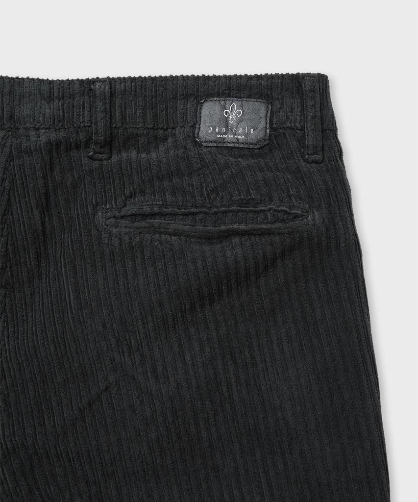 PANICALE Capri Fit Corduroy Pants [Charcoal]