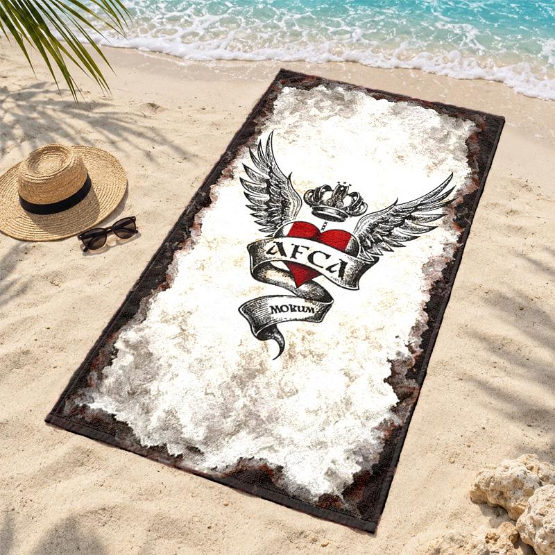AFC Ajax Microfiber Beach Towel Quick Dry Sand Free Lightweight Beach Towels for Travel Swimming Camping