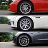 Universal Car 4pcs Vehicle Wheel Rims Edge Protector For Tesla Model 3 Y S X 2017-2026 Car Wheel Guard Rim Protecting Trim Ring