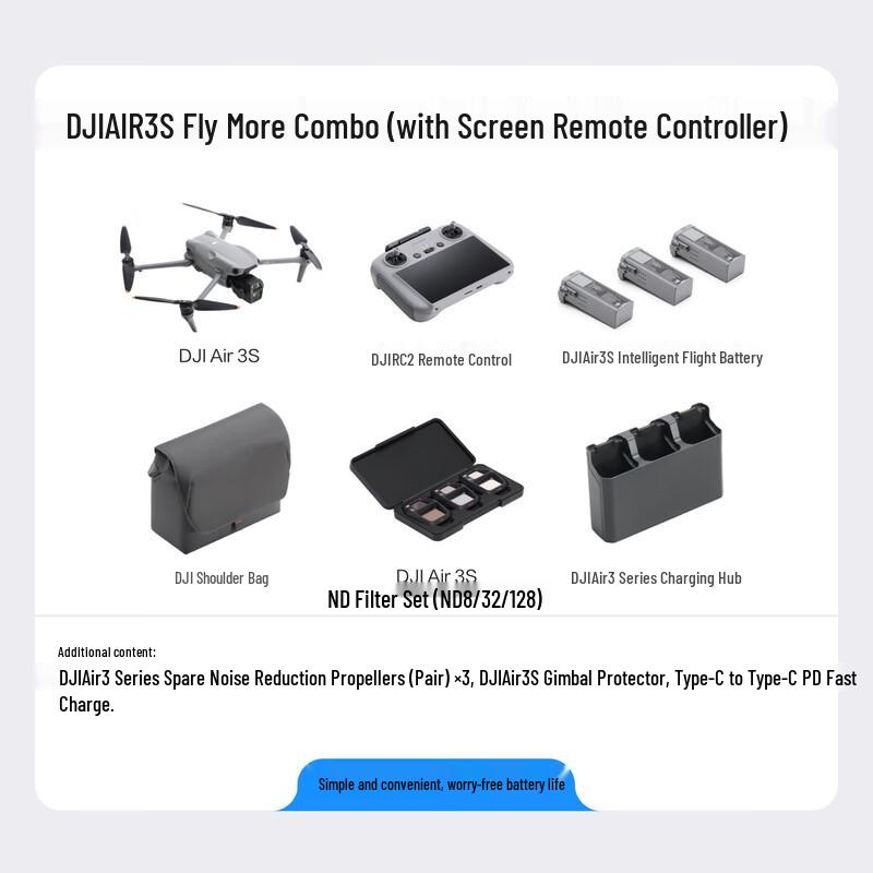 DJI Air 3S Dual-Camera Drone