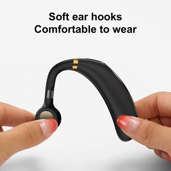 1Pc Bluetooth-kompatibel hodetelefon Trådløs High Clarity Music Headset Headset for telefondatamaskin