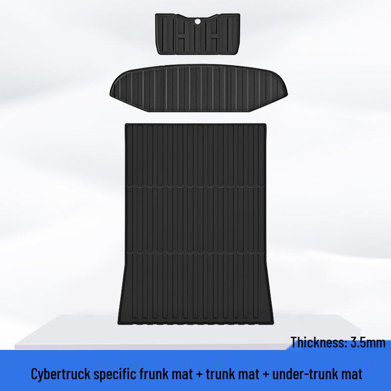 TPE All-Weather Eco Floor & Trunk Mats for Tesla Cybertruck