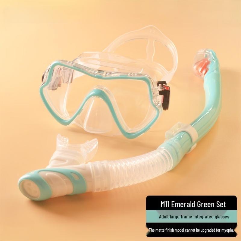 JunDingYing M11 Diving Mask and Dry Snorkel Set