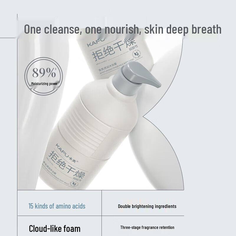 Kraft Scented Shower Gel with Hyaluronic Acid