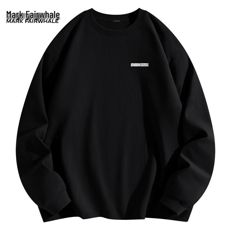 

Mark Fairwhale Men s Heavyweight Cotton Long Sleeve T-Shirt XL