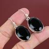 Faceted Black Onyx Earrings Gemstone Earring 925 Sterling Silver Earring Handmade Jewelry Drop Earrings Dainty Silver Jewelry Gifts For Wife