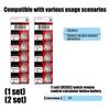 10/5Pcs CR2032 Button Cell Batteries High Performances 3V Power for Electronics Toys and Remote Controls Watches