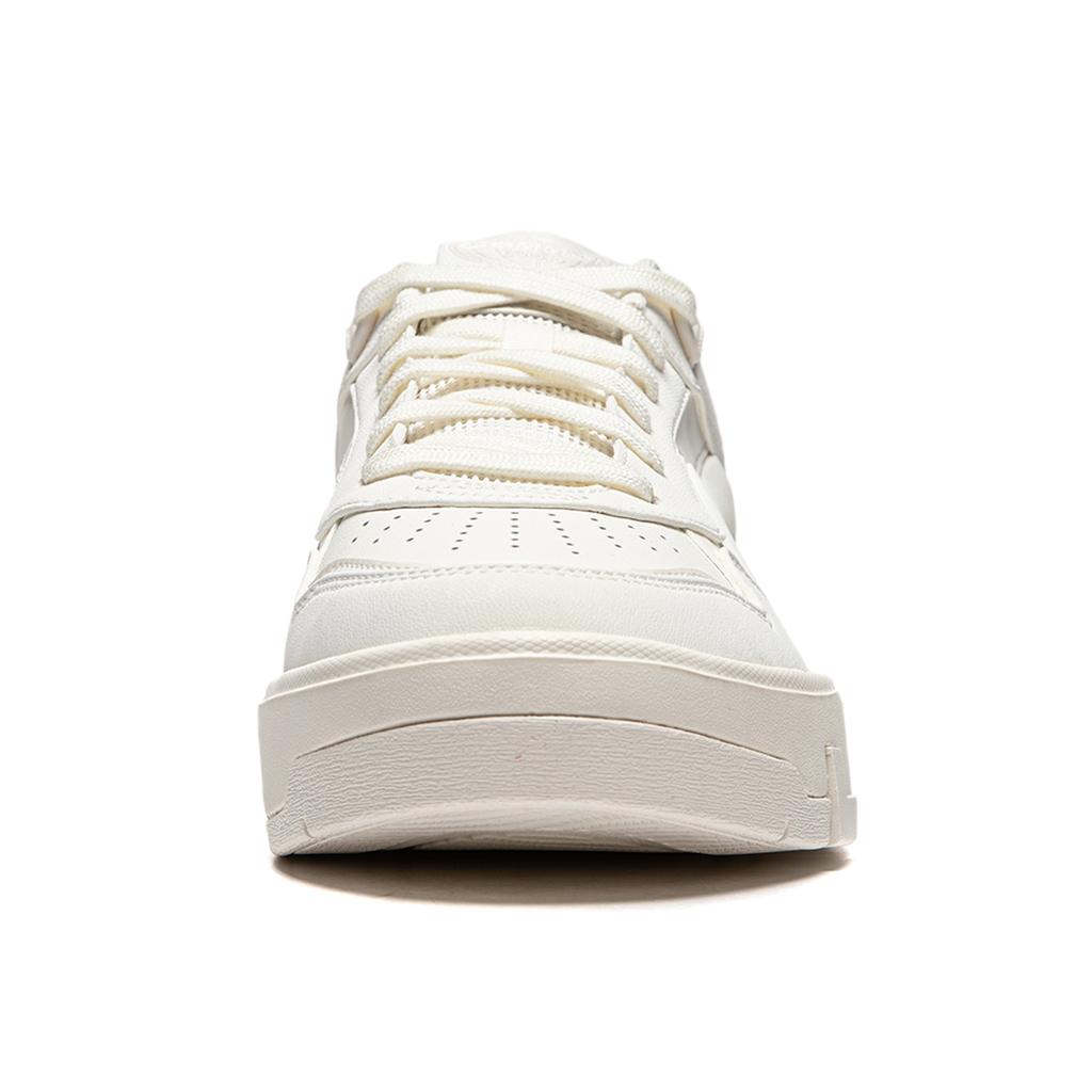 Li Ning Common 80s Soft Rebound Thick Sole Height Increasing Comfortable Versatile Non-Slip Wear-Resistant Low-Top Skate Shoes Men Sneaker AGCU087-4