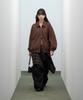 Standarderror 87-Stan009 [Renewal] Standard Blouson Suede Jacket Dark Brown