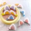 Pastel Nyanko Clips, 5 Colors, Set of 10, Ribbon Clips, Lolita, Dreamy Kawaii, Gothic Lolita Hair Clips, Hairpins, Hair Accessories [Used]