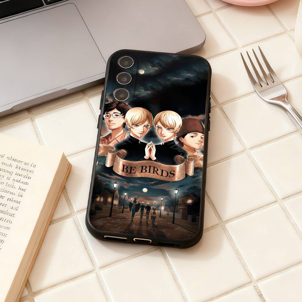 Anime M-Migi to Dali Handyhülle Für Samsung Galaxy A73,A72,A71,A70,A53,A52,A51,Andere Weiche Schwarze Hülle