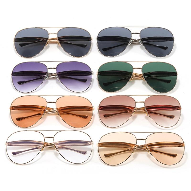 Luxury Designer Fashion Brand Sunglasses Women New Vintage Trendy Oversized Shades Glasses Summer Travel Outdoor Sunglasses