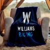 Williams Blanket Flannel Throw for Sofa, Travel, Camping, Livingroom, Office, Chair and Bed Soft and Warm Holiday Birthday gifts