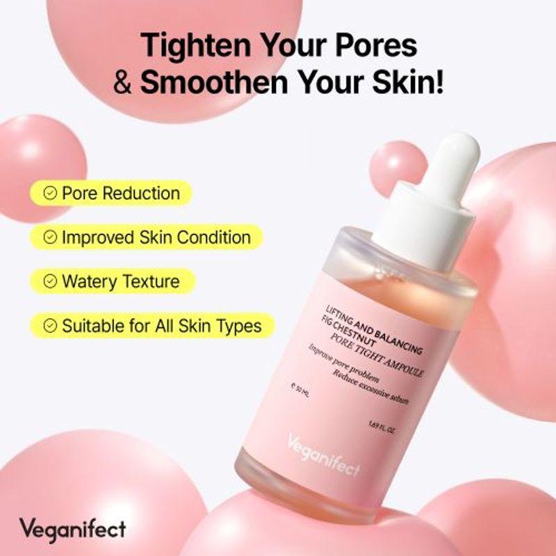 [Veganifect] Lifting And Balancing Fig Chestnut Pore Tight Ampoule 50ml