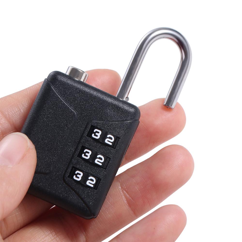 Waterproof Suitcase Combination Lock Anti-theft Customs Code Lock Mini Password Padlock Suitcase