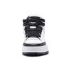 Li Ning Mileage Slip Resistant Abrasion Resistant Mid top Skateboard Shoes Men's White Black AGCT283-4