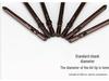 800-Character Electric Screwdriver Set, 4mm Diameter, Round Shank & Handle, Fine Head Bits PH0 PH1