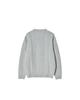 WORTHWHILE MOVEMENT Heavy Cable Sweater (Light Grey)