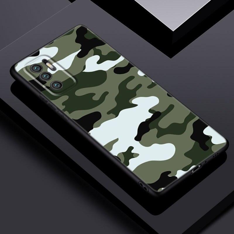 Camouflage Pattern Camo Military Army Phone Case For Xiaomi Redmi Note 11 10 9 8 Pro 11T 5G 10T 10S 9S 9T 9i 9C 9A 8T Cover