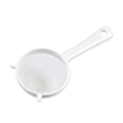 Kitchen Handheld Plastic Screen Mesh Tea Leaf Strainer Flour Sieve Colander