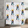 Anime Shower Curtain Japanese Otaku Decor Washable Bathroom Curtain Home Decor Backdrop Artistic Pattern Anime Gift