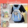 Stylish Lightweight Nylon Backpack For Students In Yellow Purple And Blue For All Genders