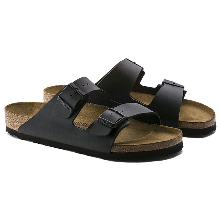 Birkenstock Arizona Comfortable Cork Outdoor Breathable Slide Sandals Unisex Sandals Black 51793