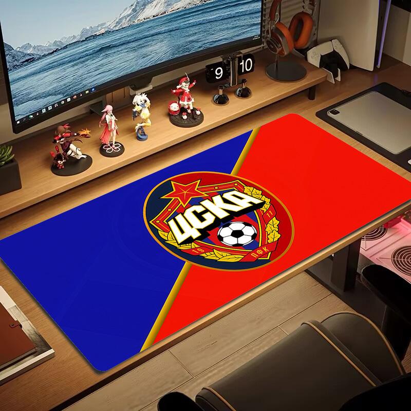 PFC CSKA Moscow Print  Cushion Non-slip Laptop Tablet Big Mousepad XXL Mat Mini PC Playmat With Lock edge