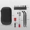 10-Piece Bicycles Tool Set: Multifunctional Bicycles Repair Tool Set, Ratchet Socket Wrench, And Hand Tools For Repair