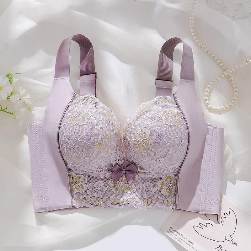 Small Chest Push-up Adjustment Underwear To Prevent Sagging Correction and Show Big Breasts Without Steel Ring Sexy Bra