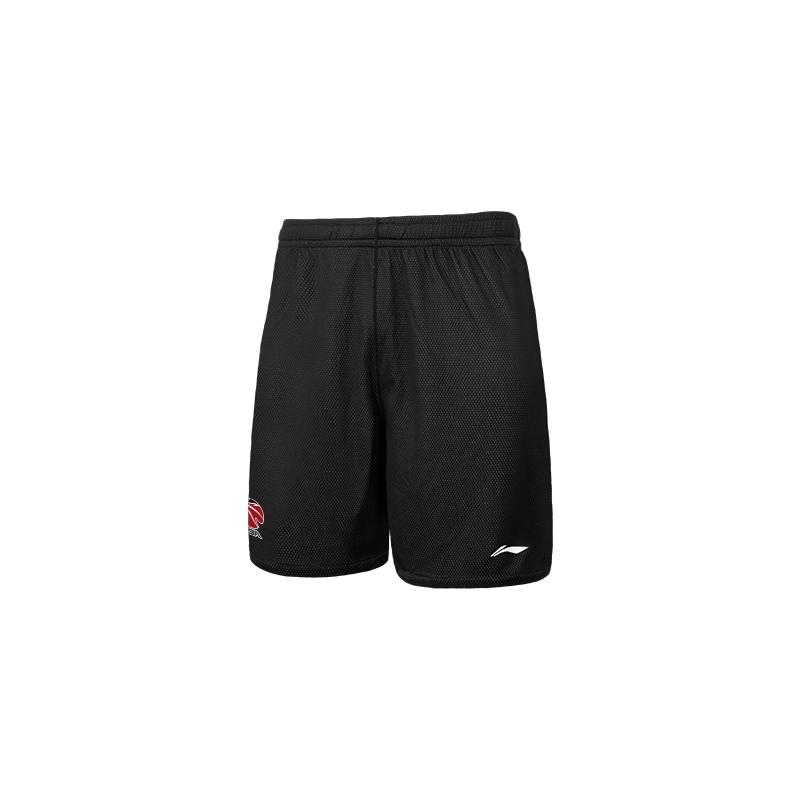 Li Ning CBA Reversible Wearable Competition Top Training Quick-Dry Breathable Shorts Basketball Set Unisex basketball set YATV109-1+CBALOGO