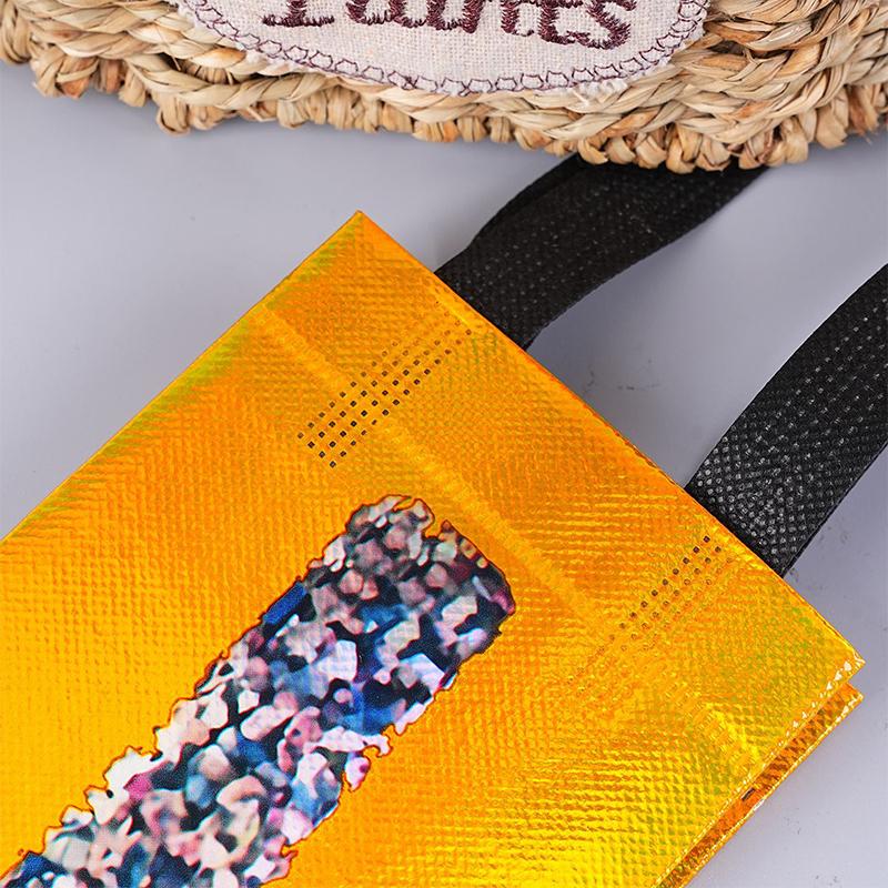 Vinpåse Non-Woven Tyg Tote Flaska Vinbärväska Vadderad Vinkylare Gåva Till Vinälskare Eller Bröllop