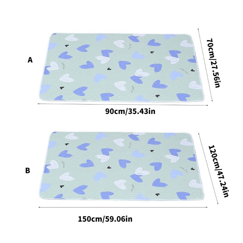 Multiplepurpose Waterproof Pad For Bed Sofas Machine Washable Cotton Layer Bed Sheets Protector Multiple Layer Design