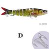 New Lure Multi Section Bait 19g Lure Plastic Bait Multi Section Fish Hard Bait