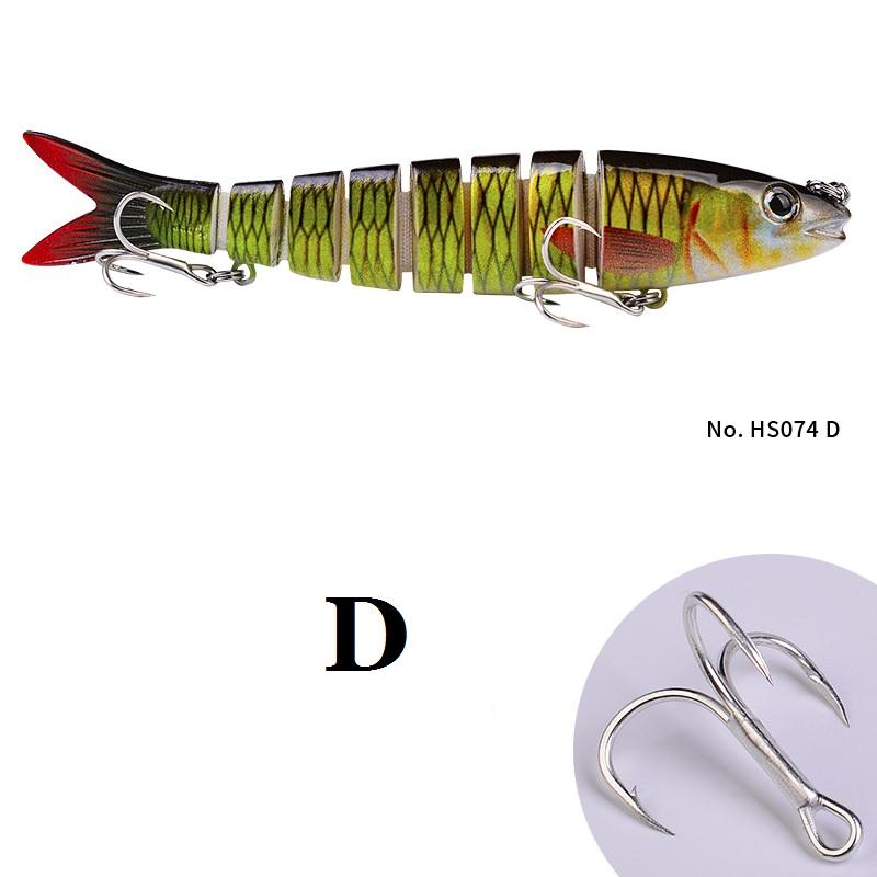 New Lure Multi Section Bait 19g Lure Plastic Bait Multi Section Fish Hard Bait