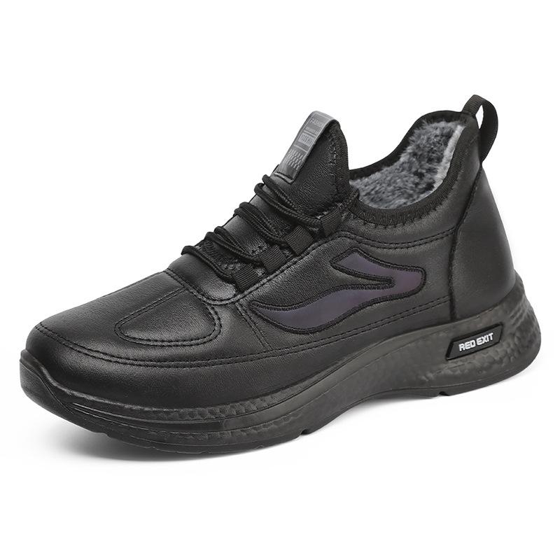 Cotton shoes winter new outdoor men's shoes velvet thickened snow boots warm large size short boots polyurethane cotton boots