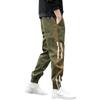 Trend Side Striped Casual Pants Men's Spring Sports Tied Feet Ruffian Handsome Overalls