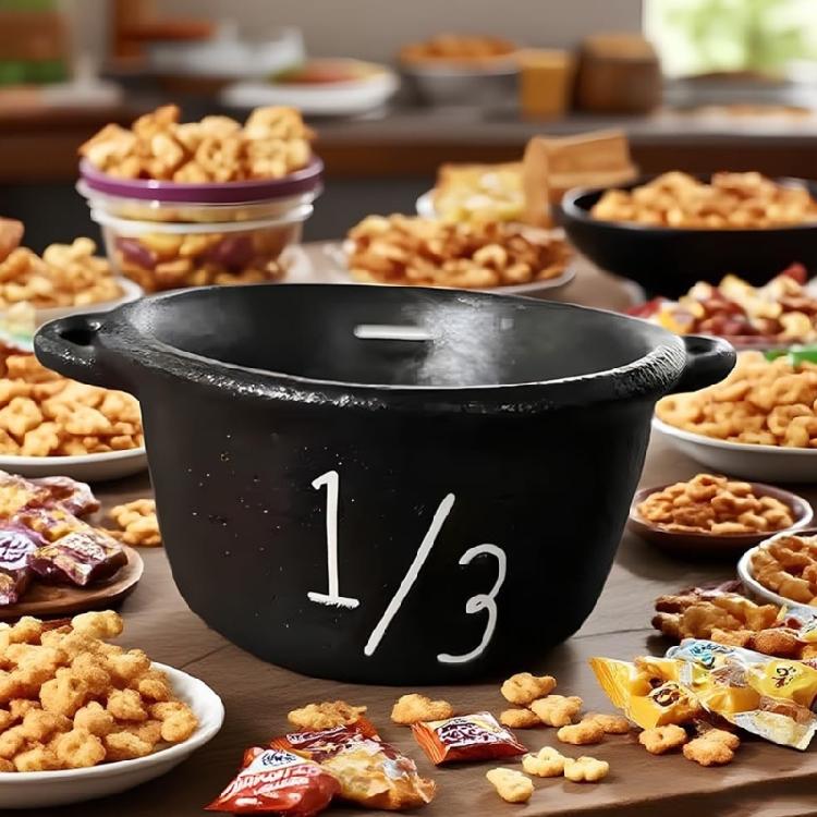 Mystical Halloween Cauldron Measuring Cups Witches Themed Baking Essential For Potion Recipes Party Supplies And Festival Crafts