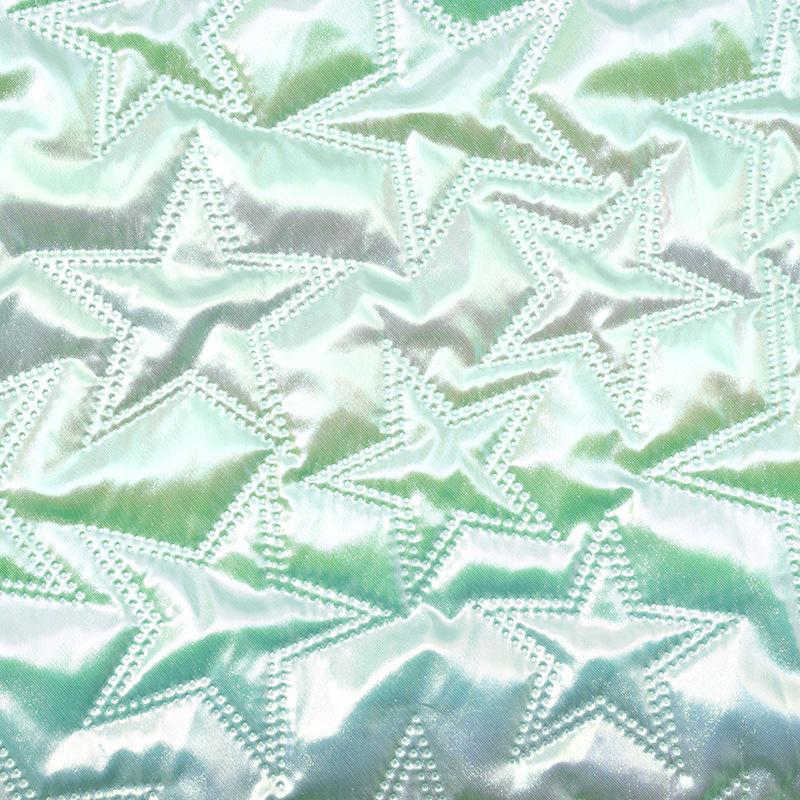 20/50/100cm*145cm Magic Color Ultrasonic Embossing Cotton Lining Fabric PU Leather Quilting Fabric for DIY Sewing Luggage Bag