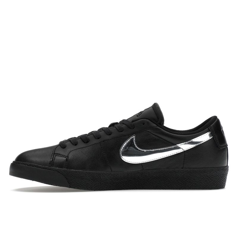 Dancer Skateboards x Nike Zoom Blazer Low SB Negru Argintiu Metalic Adidași Unisex HJ6703-001