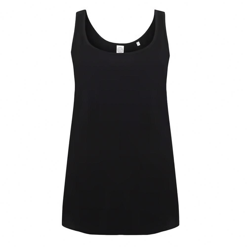 SF Womens/Ladies Slounge Tank Top