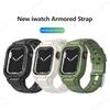 Cinturino per Apple Watch Ultra 49mm 45mm 44mm 41mm 40mm Cinturino in silicone per Iwatch Serie 8 7 6 Se 5 4 Bracciale con copertura protettiva