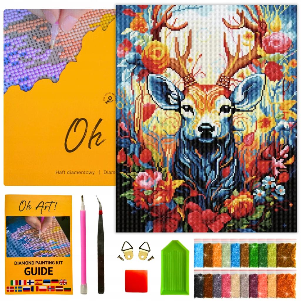 Diamond Embroidery Set Diamond Painting Mosaic Picture 40X50 Animals