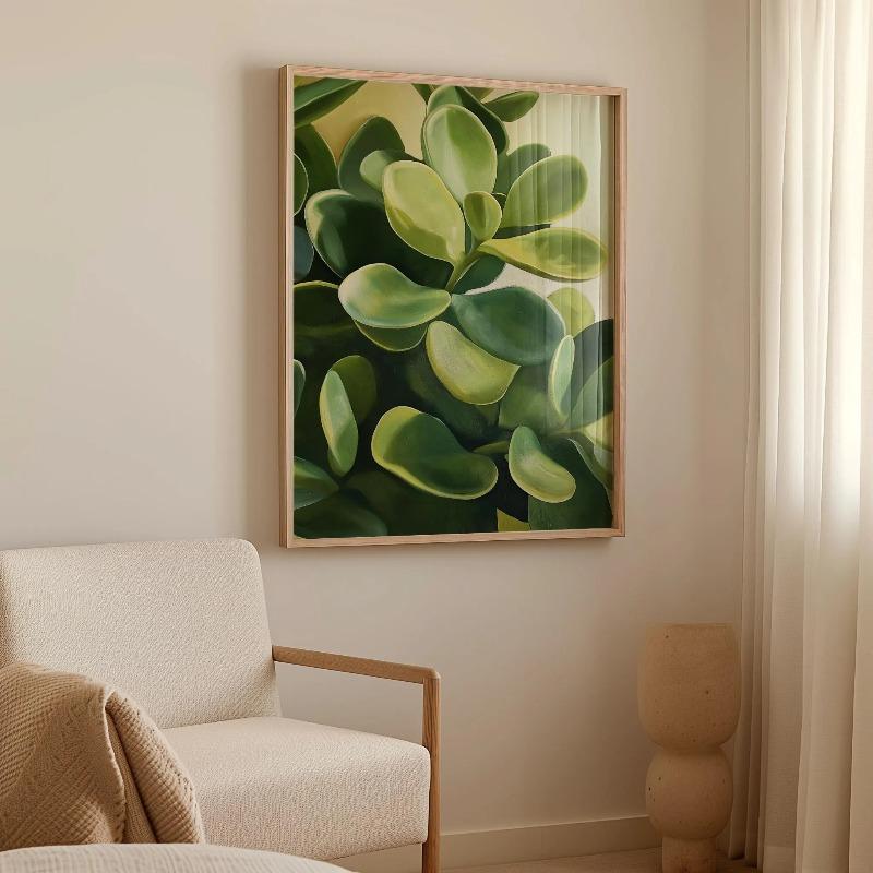3pcs Botanical Succulent Peony Canvas Wall Art–Vibrant Floral Printing for Fresh Home Decor, Ideal Housewarming Holiday Gifts