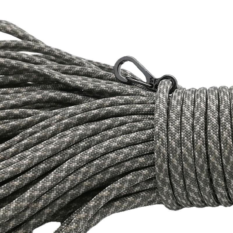 Mini Mosquetão de Metal com Mola: Porta-chaves de Liberação Rápida para Paracord e Equipamento Tático