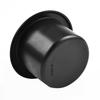 1*Plastic Black Cups Water Drink Holder Recessed For RV Car Marine Boat Trailer