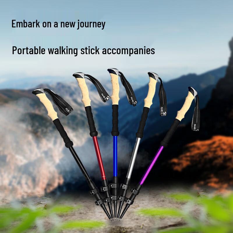 OUFEISI Aluminum Telescopic Hiking Pole