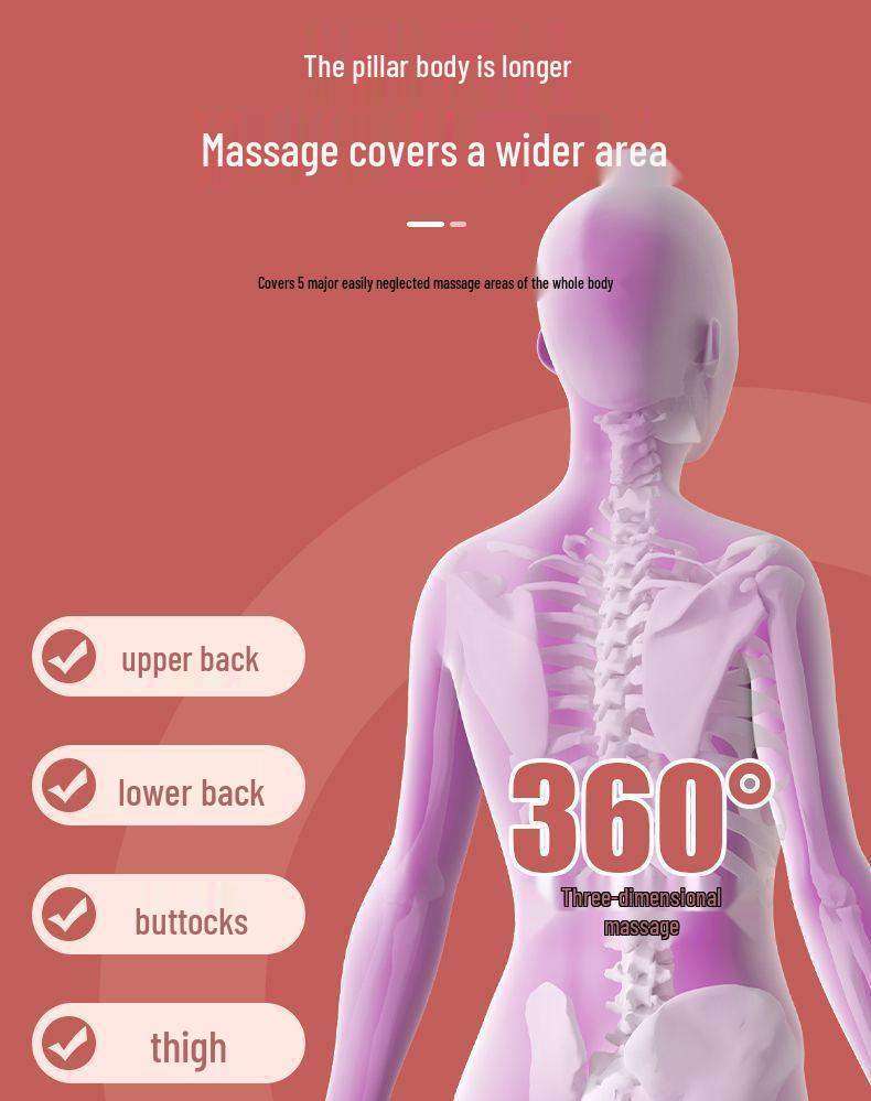 Beginners Foam Roller & Wolf Tooth Massage Stick for Muscle Relaxation, Non-Leg Slimming, and Fascia Fitness Yoga