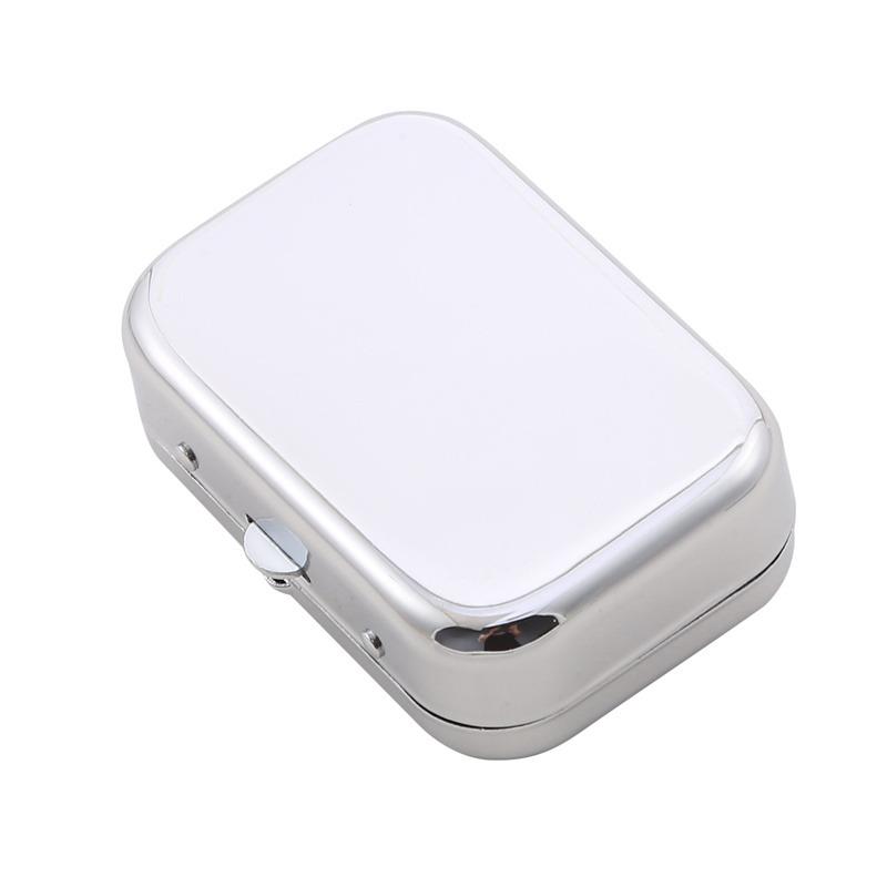 Mini Portable Metal Cigarette Ashtray Fashion Ashtray wiht Lockable Lid Desktop Ash Case Outdoor Pocket Ashtray Gift For Man